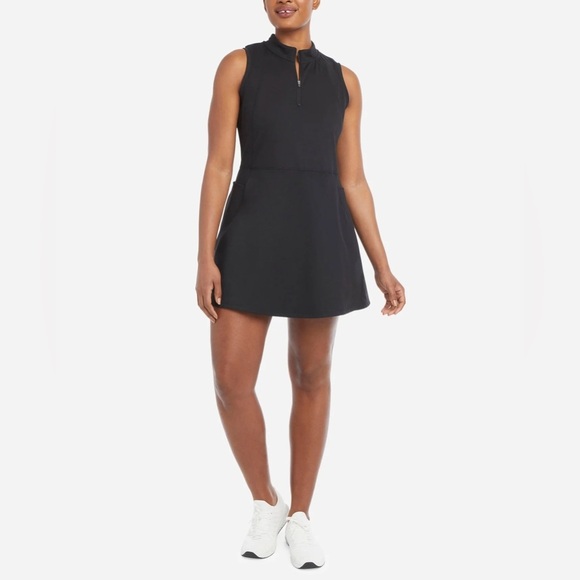 Danskin Blue Halter Neck Sleeveless Mini Sundress - Picture 1 of 4